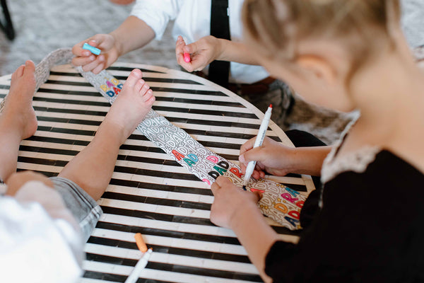Rad Dad Coloring Tie *markers sold separately