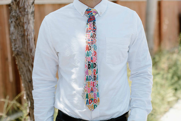Rad Dad Coloring Tie *markers sold separately