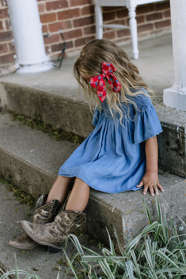 Betsy Ross Darling Hair Bow