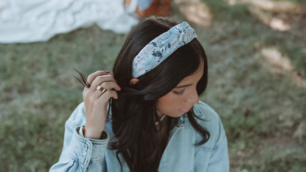 Eva Floral Knotted Headband