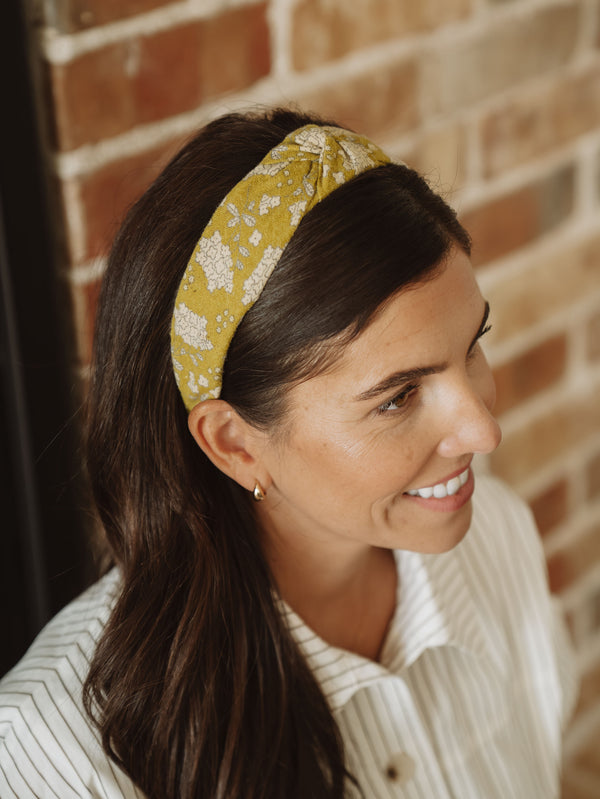 Lemongrass Knotted Headband