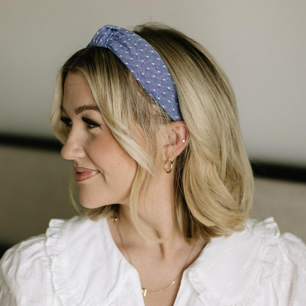 Sawyer Knotted Headband Headband 1.5" Thick