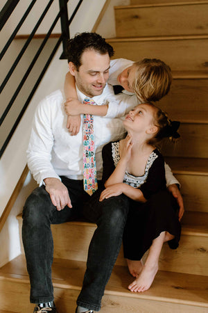 Rad GRAND Dad Coloring Tie  *markers sold separately