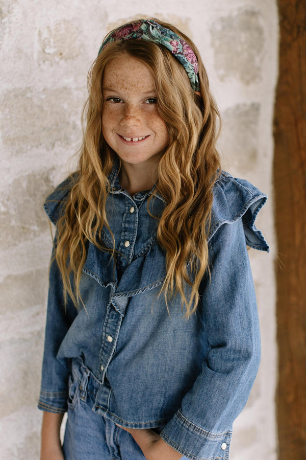 Foyer Floral Knotted Headband