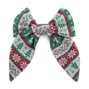 Christmas Sweater - Darling Hair Bow