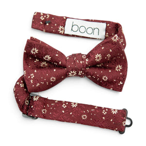 Cranberry Frost - Boys Bow Tie