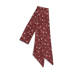 Cranberry Frost - Hair Sash