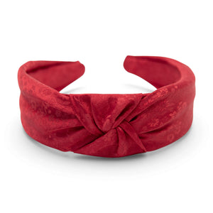 Crimson - Knotted Headband