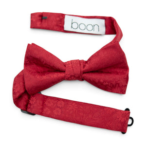Crimson - Boys Bow Tie