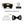 Dog Collar Bow Ties and Bows Front