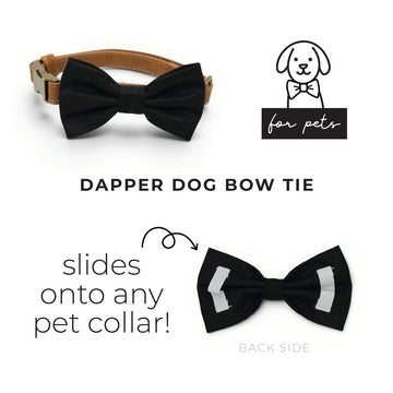 Dog Collar Bow Ties and Bows Front