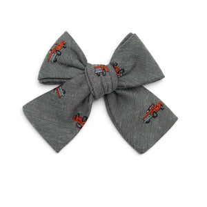Ol' Red - Petite Hair Bow