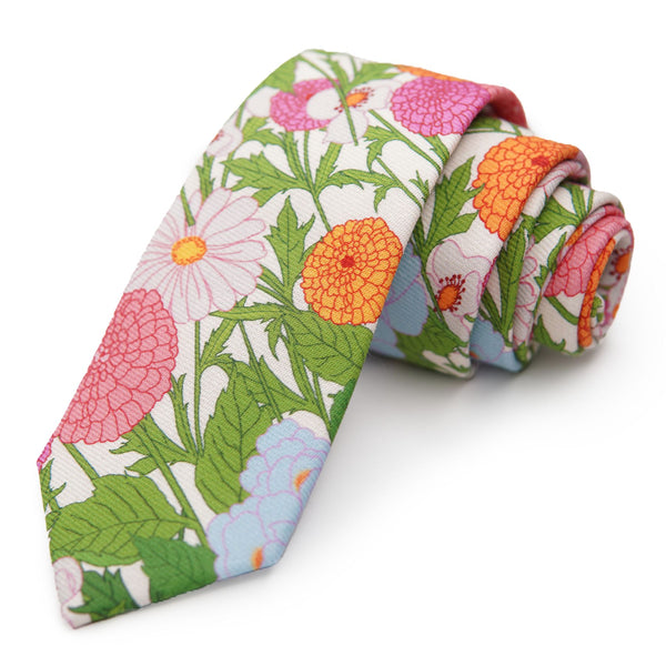 Retro Floral - Men's Tie