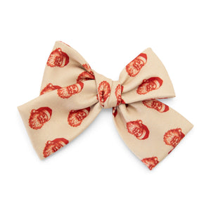 Santa - Petite Hair Bow