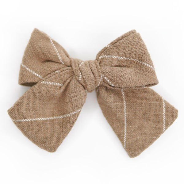 Stone Petite Hair Bow for Girls