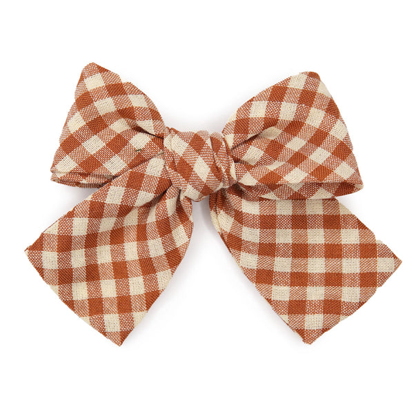 Toffee Petite Hair Bow