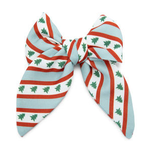 Tree Farm Stripe - Darling Hair Bow