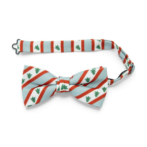 Tree Farm Stripe - Men's Pre-tied Bow Tie