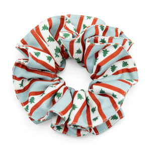 Tree Farm Stripe - Hair Scrunchie