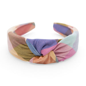 Whimsy Plaid - Knotted Headband