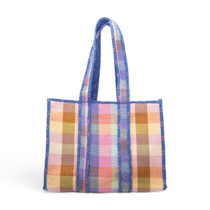 Whimsy Plaid - Woven Bag