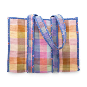 Whimsy Plaid - Woven Bag