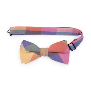 Whimsy Plaid - Men's Pre-tied Bow Tie