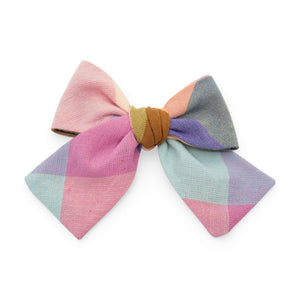 Whimsy Plaid - Petite Hair Bow