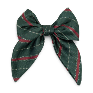 Yuletide Stripe - Darling Hair Bow