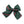 Yuletide Stripe - Petite Hair Bow