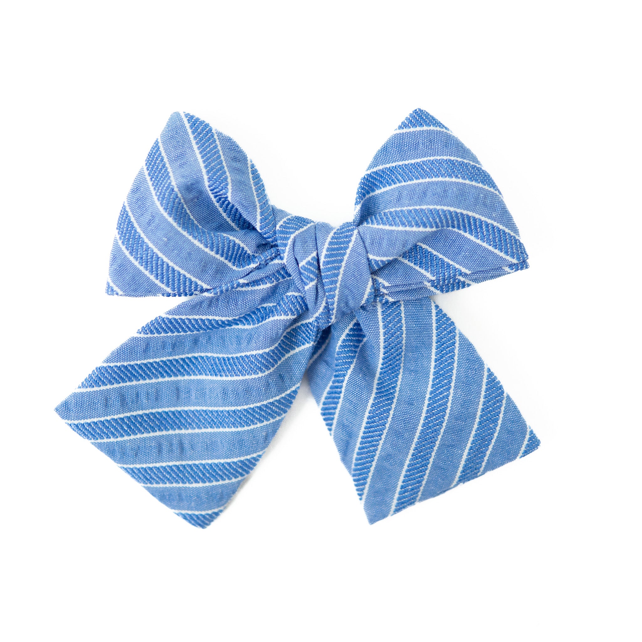 Azure Petite Hair Bow