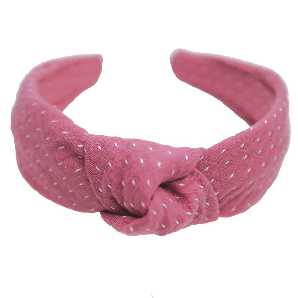 Berry - Women's Knotted Headband
