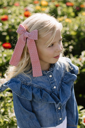 Berry - Lady Hair Bow Lady Hair Bow 4“x7.5”