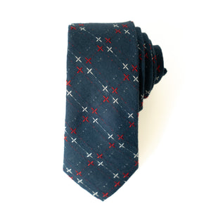 Boston Men's Tie Mens Modern - 2.5" wide x 58" long