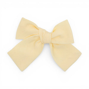 Butter Yellow - Petite Hair Bow