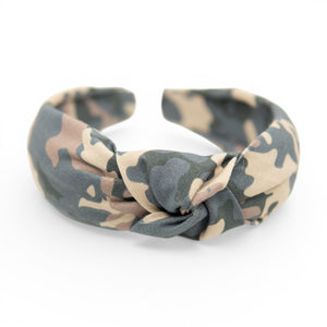 Camo - Knotted Headband
