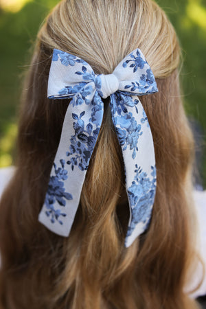 Cape Cod Floral - Lady Hair Bow