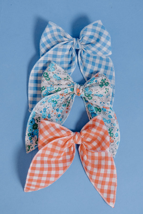 Meadow Floral Darling Hair Bow for Girls