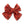 Check It Twice - Petite Hair Bow