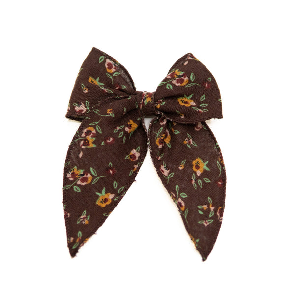 Chocolate Fields Darling Hair Bow