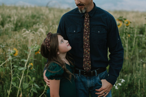 Chocolate Fields Men's Tie