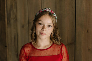 Christmas Sweater - Knotted Headband Headband 1.5" Thick