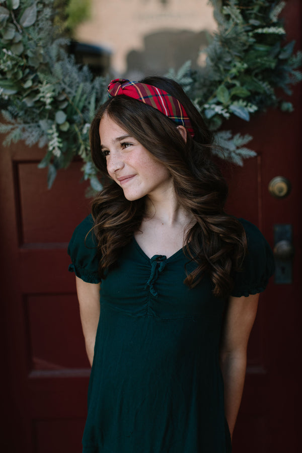 Classic Christmas Women's Knotted Headband