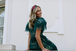 Classic Christmas Knotted Headband