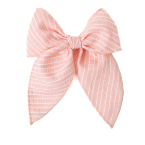 Coral Darling Hair Bow