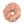 Coral Stripe - Hair Scrunchie