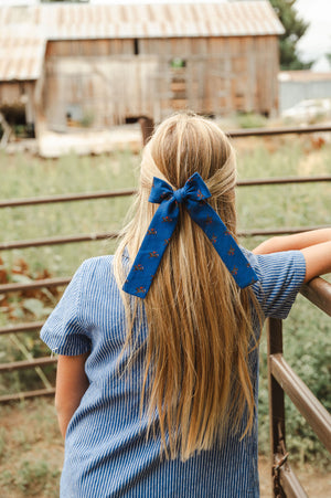 Cowboy Up - Lady Hair Bow