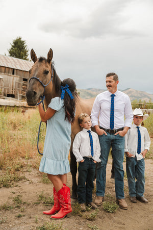 Cowboy Up - Lady Hair Bow