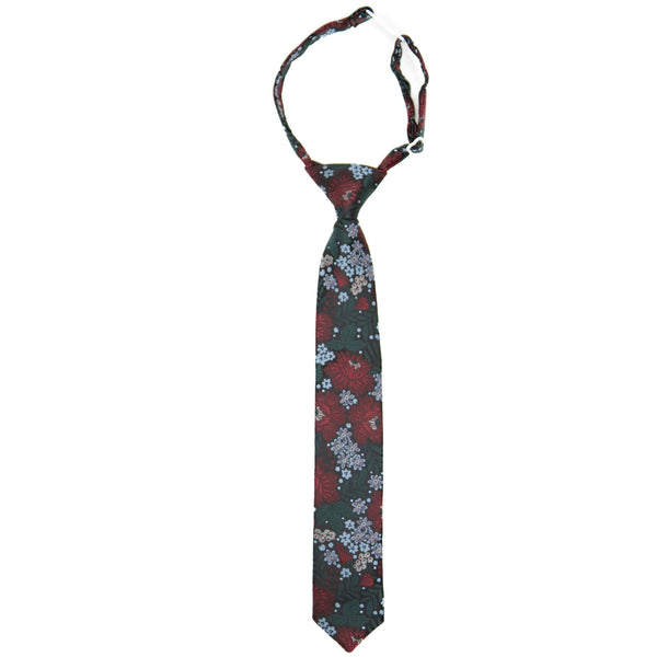 Dashing Floral Boys Tie