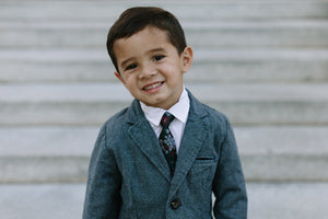 Dashing Floral Boys Tie